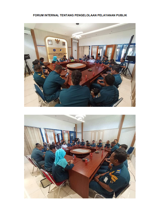 KEGIATAN FORUM PELAYANAN PUBLIK